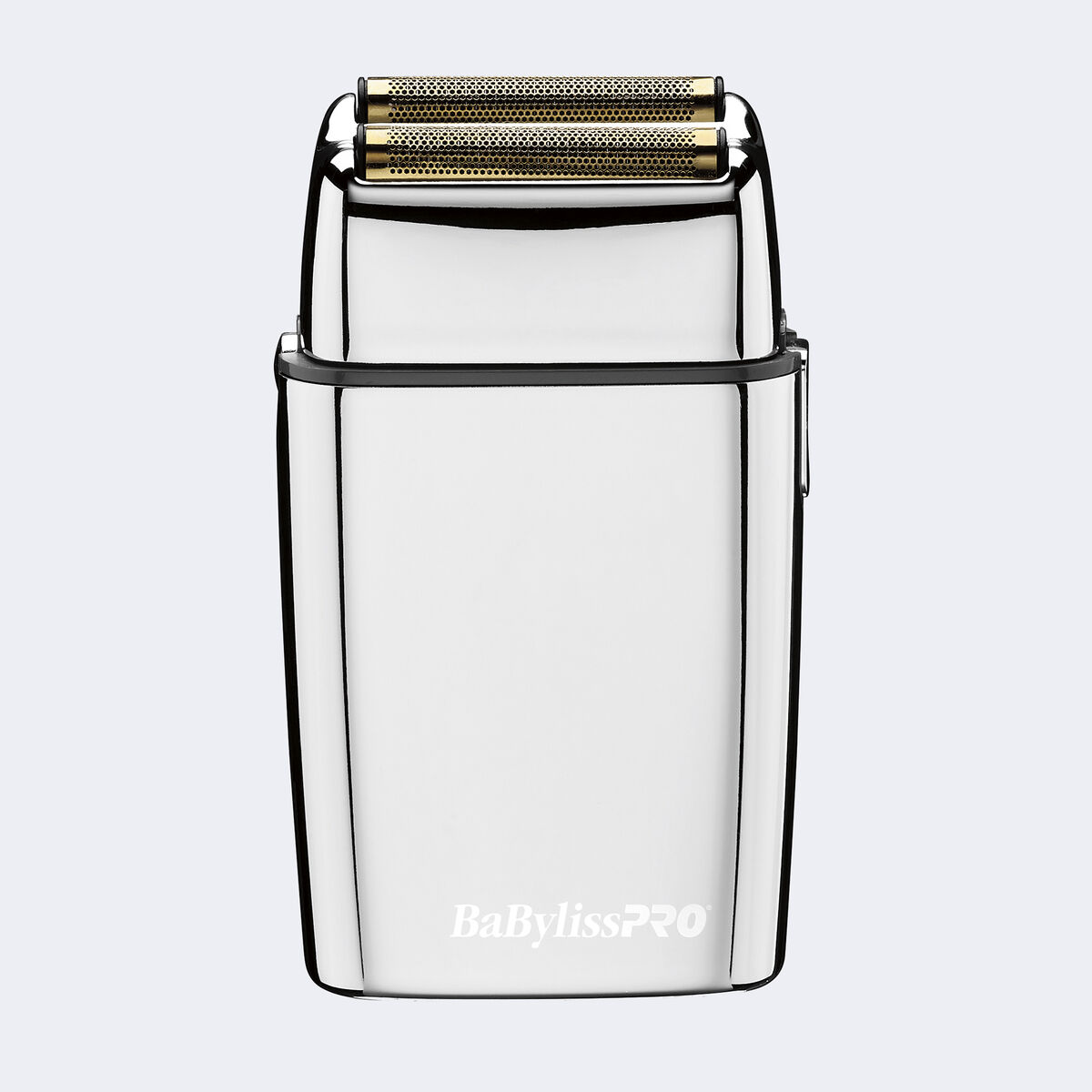 Afeitadora de doble hoja metálica con/sin cable BaBylissPRO® FOILFX02™, en plateado
