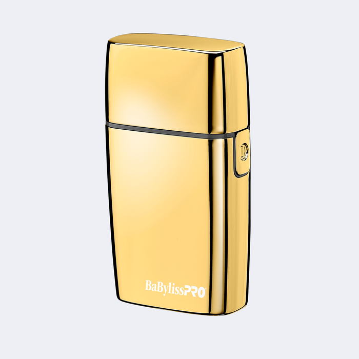 BaBylissPRO® FOILFX02™ Cordless Gold Metal Double Foil Shaver