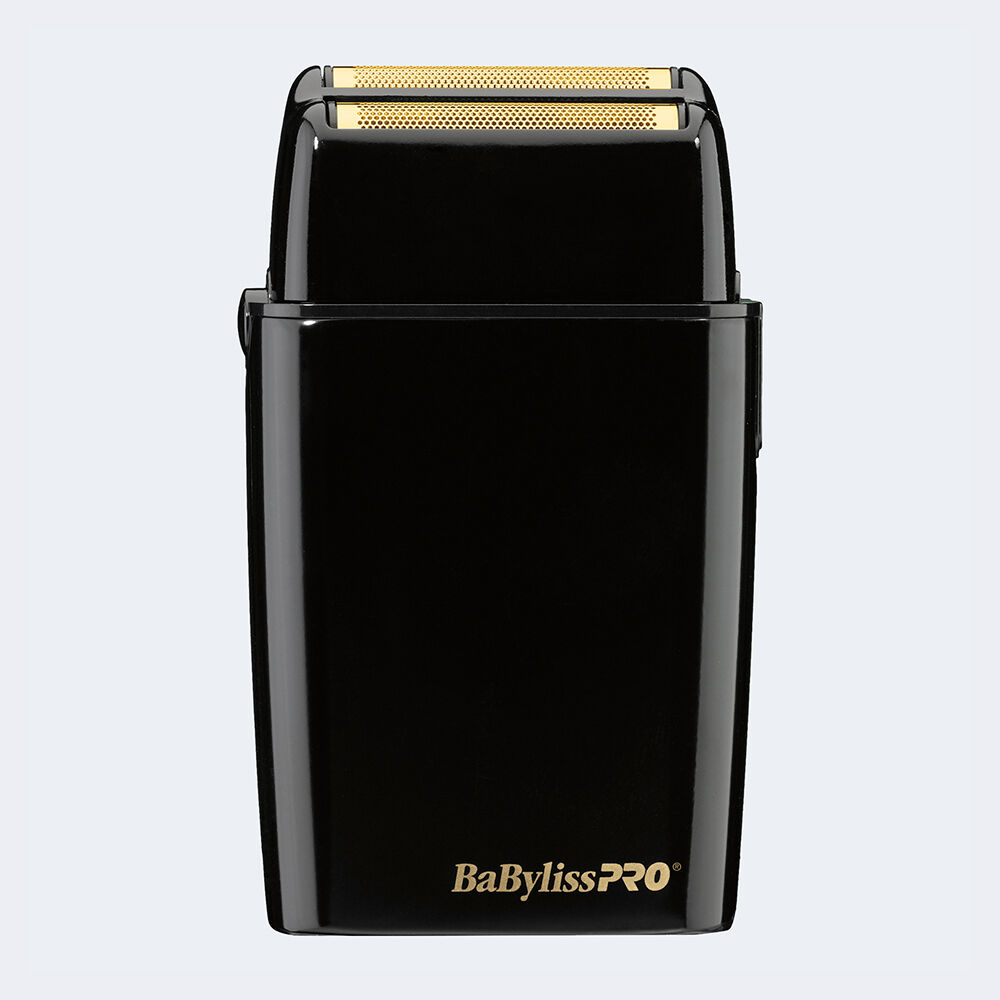 BaBylissPRO FOILFX02 Cordless Black Metal Double Foil Shaver