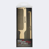 BaBylissPRO&reg; GOLDFX Metal Comb 2-Pack