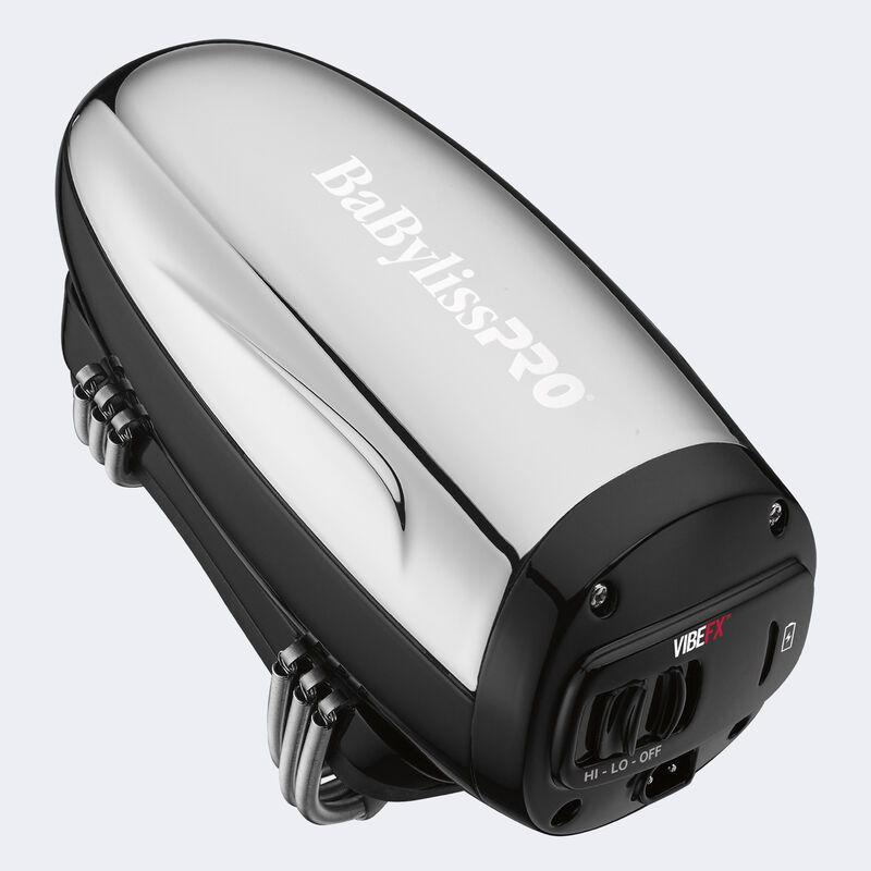 Masajeador vibrador con/sin cable VIBEFX™ de BaBylissPRO® (PLATEADO)