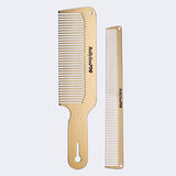 BaBylissPRO&reg; GOLDFX Metal Comb 2-Pack
