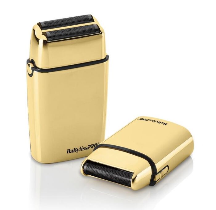 BaBylissPRO® LimitedFX Collection Gold & Black Double & Single Foil Shaver Duo image number 0