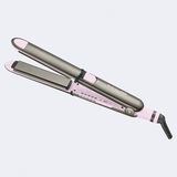 Plancha alisadora de acero inoxidable de ​​​​​​​1.25 in Prima3000 de BaBylissPRO® Nano Titanium™, edición limitada (rosa)