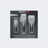 Juego de cortadora de cabello, recortadora y afeitadora de doble hoja BaBylissPRO® CoreFX