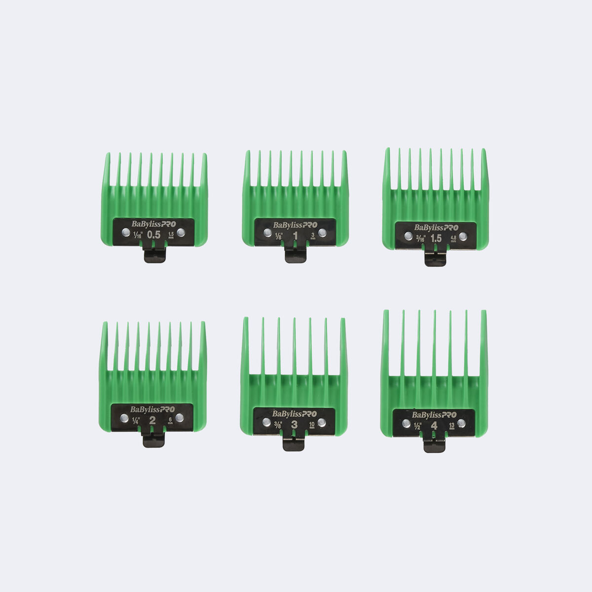 Guías de corte de precisión BaBylissPRO® (verde)