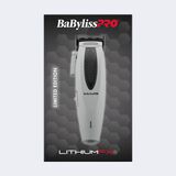 Cortadora de cabello ergonómica de litio con/sin cable LithiumFX+ de BaBylissPRO®, en gris (edición limitada)​