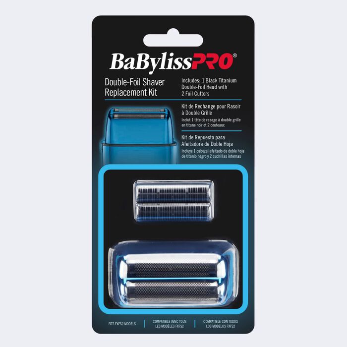 BaBylissPRO® Replacement Foils & Cutter for FOILFX™02 (Blue)