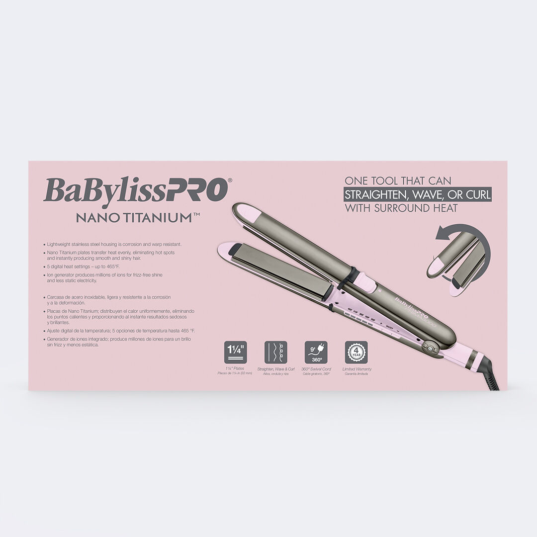 【新品未使用】BaBylissPRO Nano Titanium 日本仕様 新品未使用】BaBylissPRO Nano Titanium BABNT125S 日本仕様