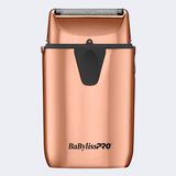 Afeitadora de hoja con luz UV BaBylissPRO®, en oro rosa