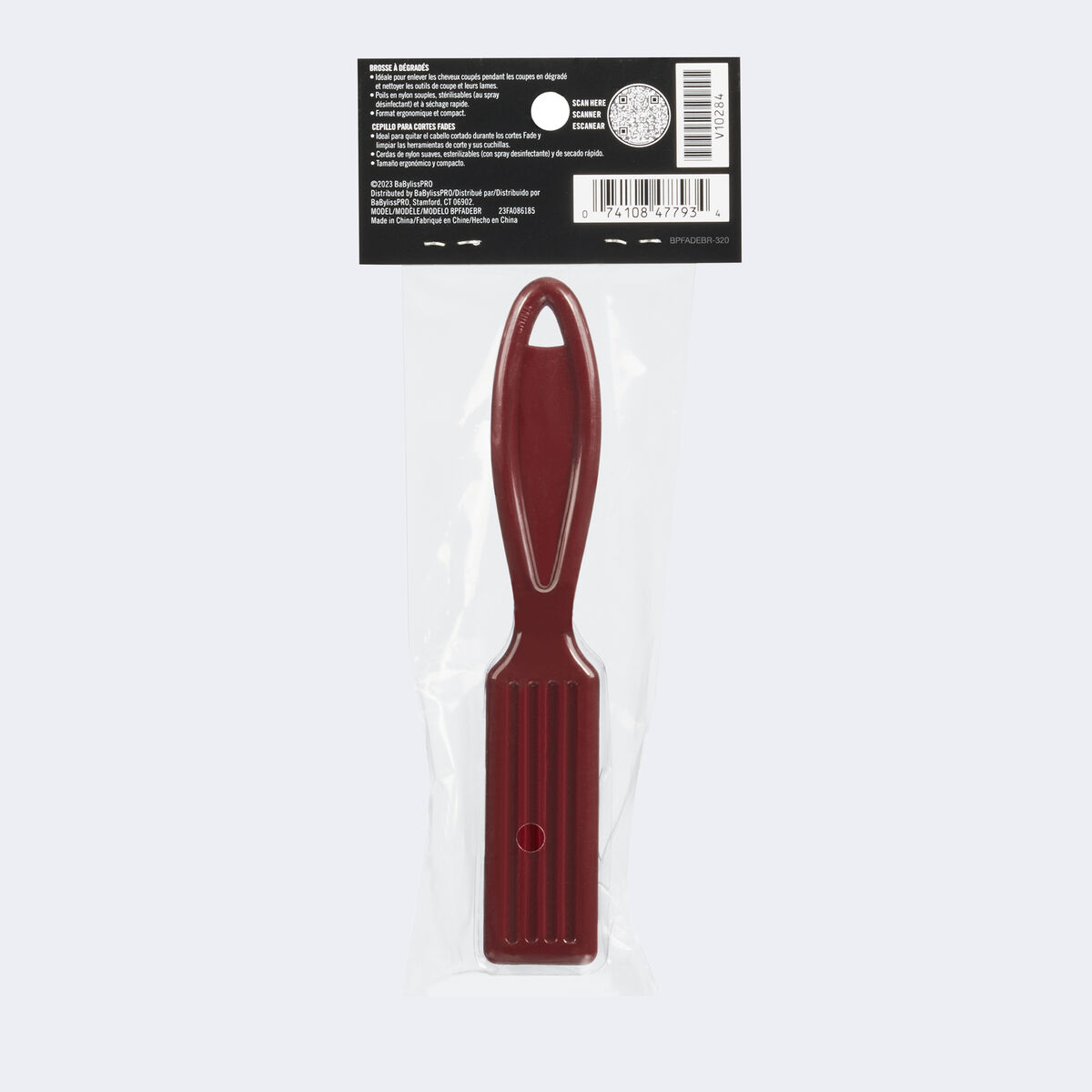 BaBylissPRO&reg; Fade Brush (Red)