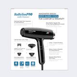 BaBylissPRO&reg; Nano Titanium&trade; Professional Italian High-Speed Falco Dryer (Black)