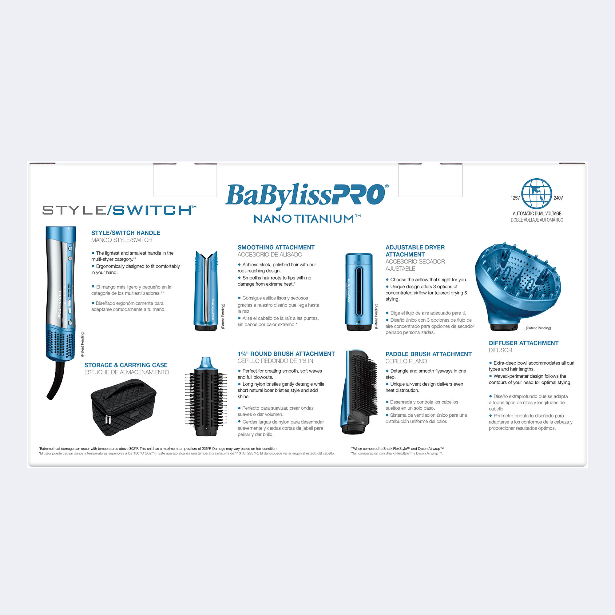 StyleSwitch – Nano Titanium Ionic Multi-Styler & Dryer