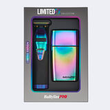 Juego de recortadora y afeitadora de doble hoja BaBylissPRO® LimitedFX, en iridiscente