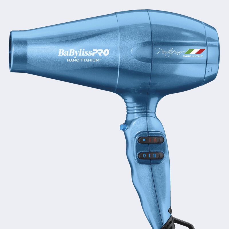 BaBylissPRO&reg; Nano Titanium&trade; Portofino&trade; Full-Size Dryer (BLUE)