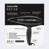 Secador BaBylissPRO® Rapido® (negro)