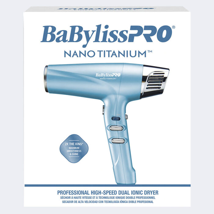 BaBylissPRO® Nano Titanium™ Professional High-Speed Dual Ionic Dryer