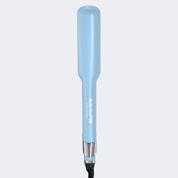 BaBylissPRO&reg; Nano Titanium&trade; 1.5" Ultra-Sleek Straightening Iron (Iced Blue)