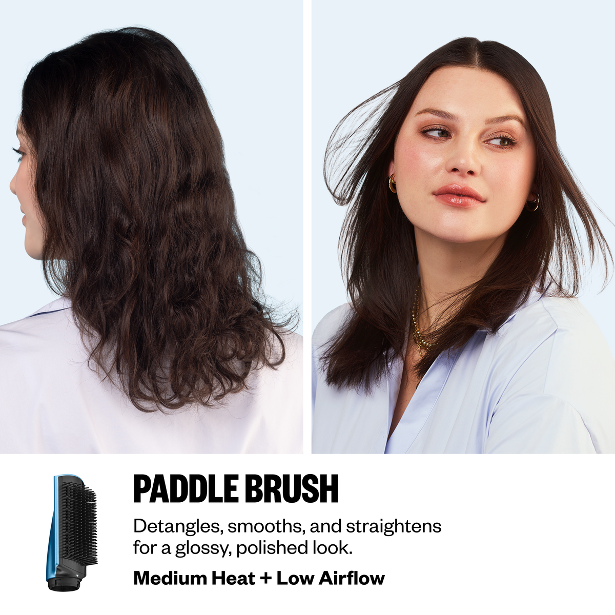 Sistema de secado y peinado con aire caliente 5 en 1 para cabello liso u ondulado BaBylissPRO® Style/Switch™