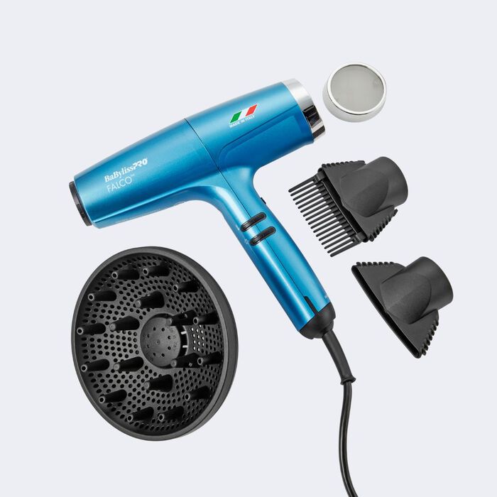 Secador profesional italiano de alta velocidad Falco de BaBylissPRO® Nano Titanium™