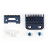 Cuchilla para cortes Fade de precisión moldeada por inyección (MIM) de titanio azul BaBylissPRO®