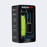 Recortadora FXONE™ Lo-ProFX de BaBylissPRO®, en amarillo neón (edición limitada) (incluye base de carga y batería)