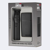 BaBylissPRO&reg; LimitedFX Matte Black Trimmer and Double-Foil Shaver Gift Set