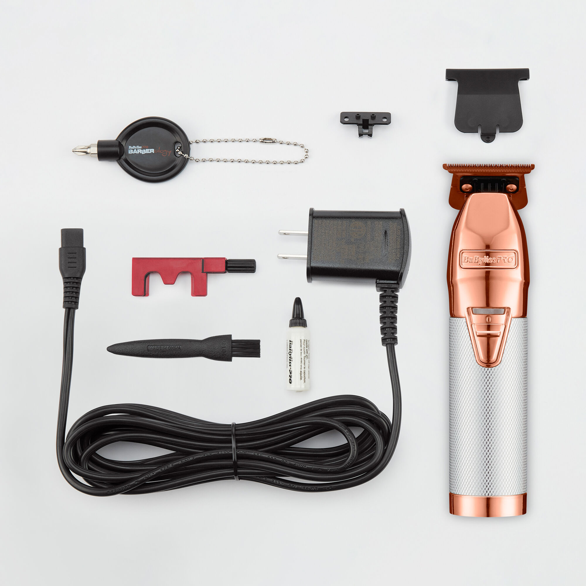 BaBylissPRO All Metal Lithium Outlining Trimmer RoseFX