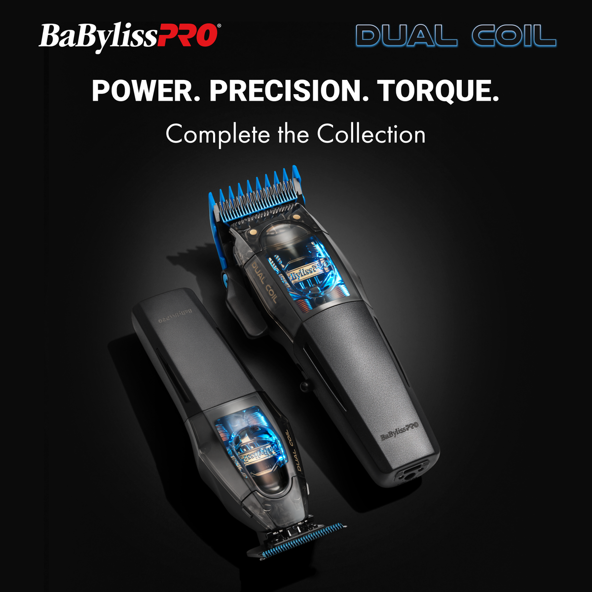 Cortadora de cabello con motor de doble bobina BaBylissPRO®, alta resolución 10