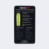 Recortadora FXONE™ Lo-ProFX de BaBylissPRO®, en amarillo neón (edición limitada) (incluye base de carga y batería)