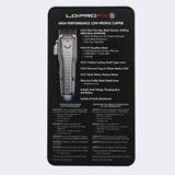 BaBylissPRO&reg; FXONE&trade; Lo-ProFX High Performance Low-Profile Clipper (Silver)
