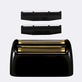 Kit de repuesto para afeitadora de doble hoja FOILFX™02 (negro)