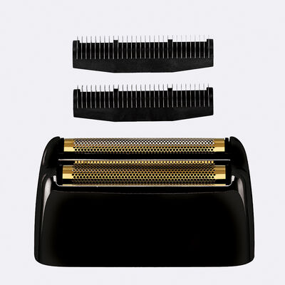 Hojas y cuchillas internas de repuesto para afeitadora de doble hoja FOILFX™02 (negro)