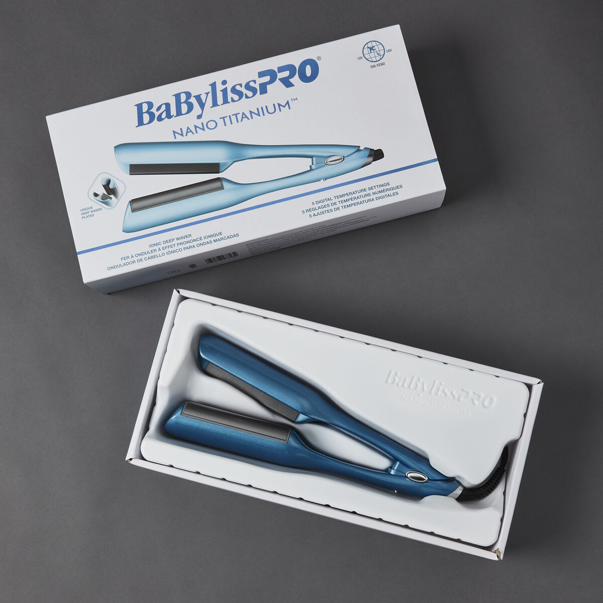 Ondulador iónico BaBylissPRO® Nano Titanium™