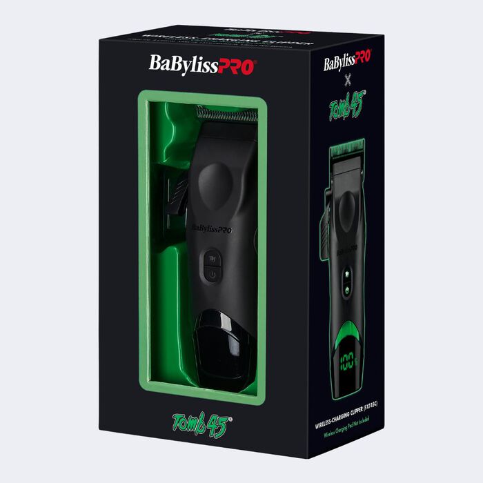 BaBylissPRO® x Tomb45® Wireless-Charging Clipper