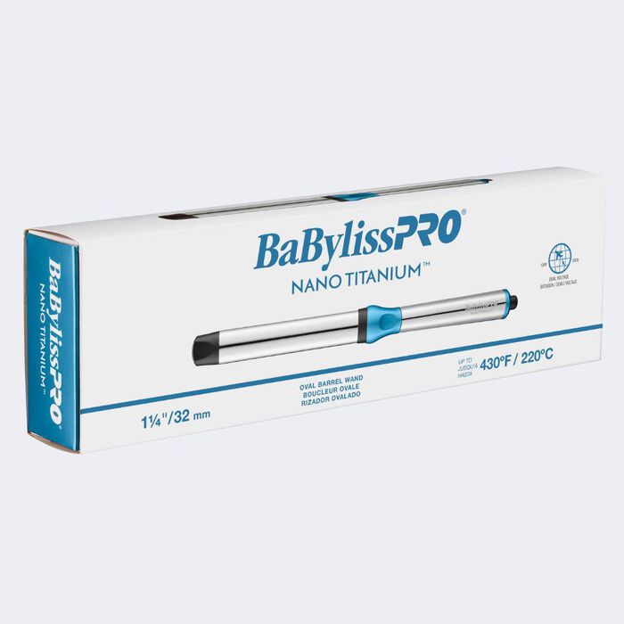 BaBylissPRO® Nano Titanium™ 1 1/4" Oval Barrel Wand