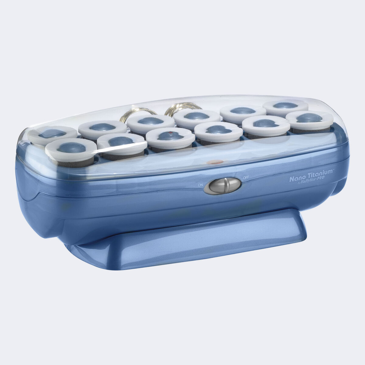 Set de 12 rulos calientes jumbo profesionales BaBylissPRO® Nano Titanium™