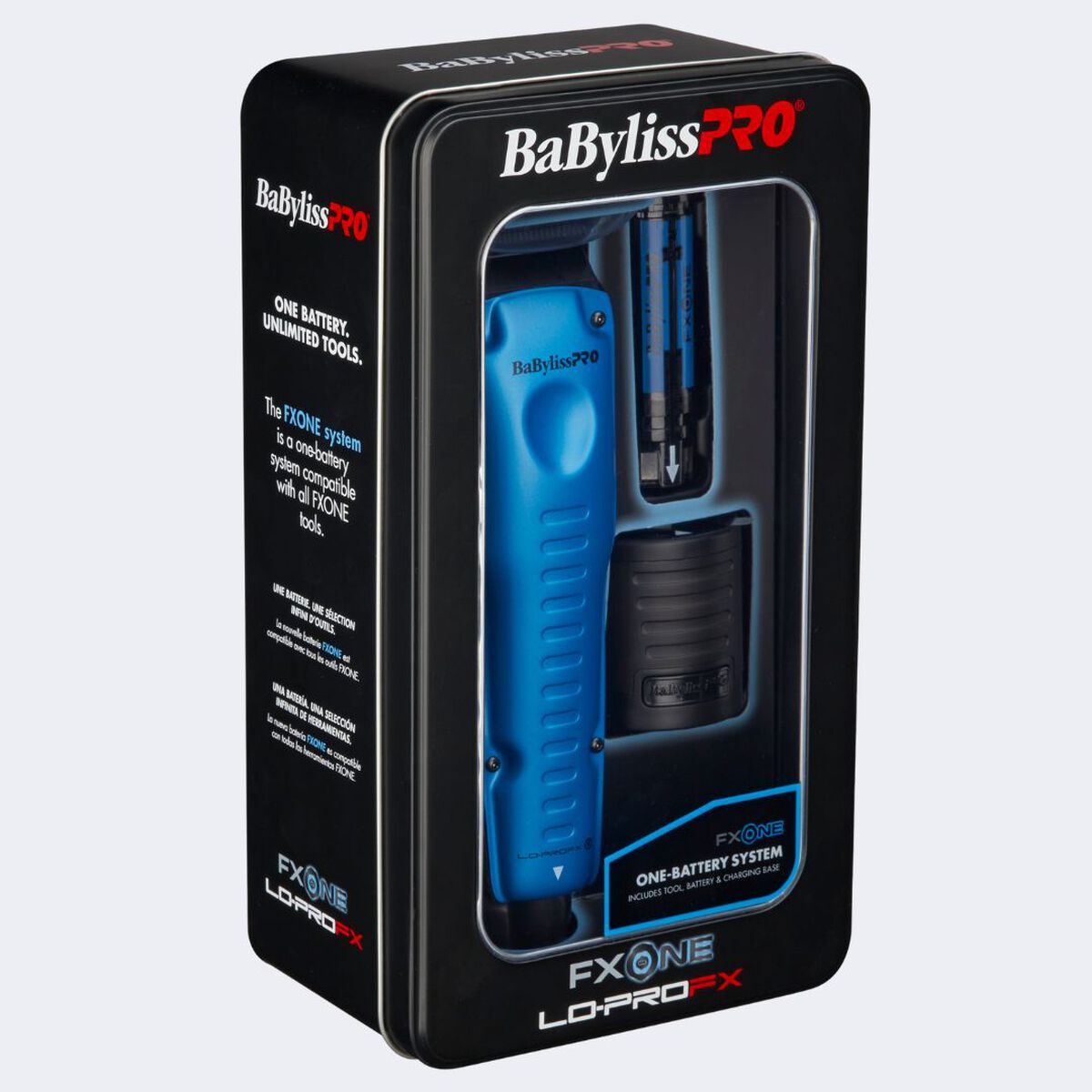BaBylissPRO&reg; FXONE&trade; Lo-ProFX Limited Edition Black & Blue Clipper