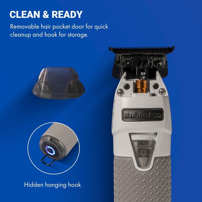 Recortadora totalmente metálica con batería intercambiable FXONE FrostByte de BaBylissPRO®, edición limitada