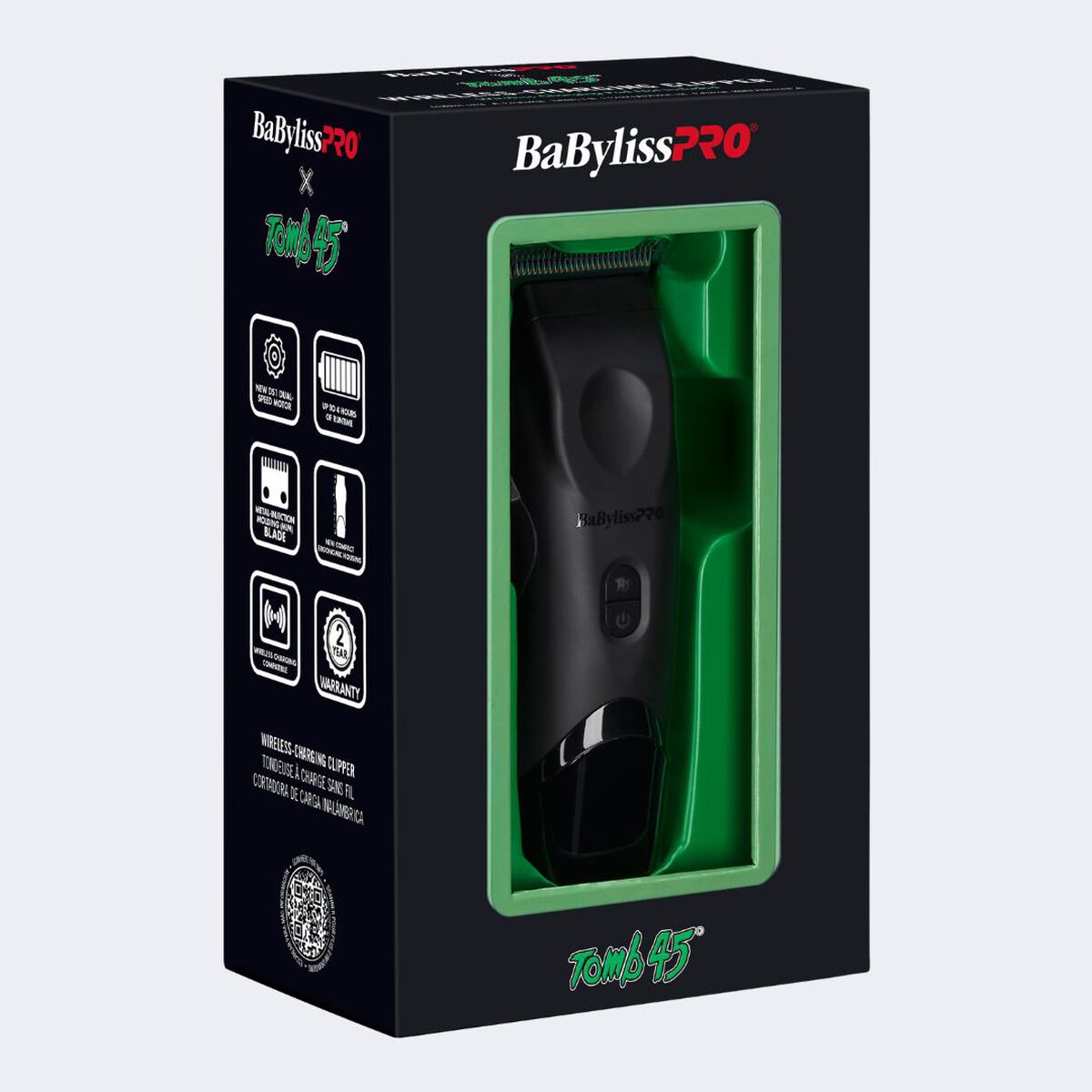 Cortadora de cabello de carga inalámbrica BaBylissPRO® x Tomb45®