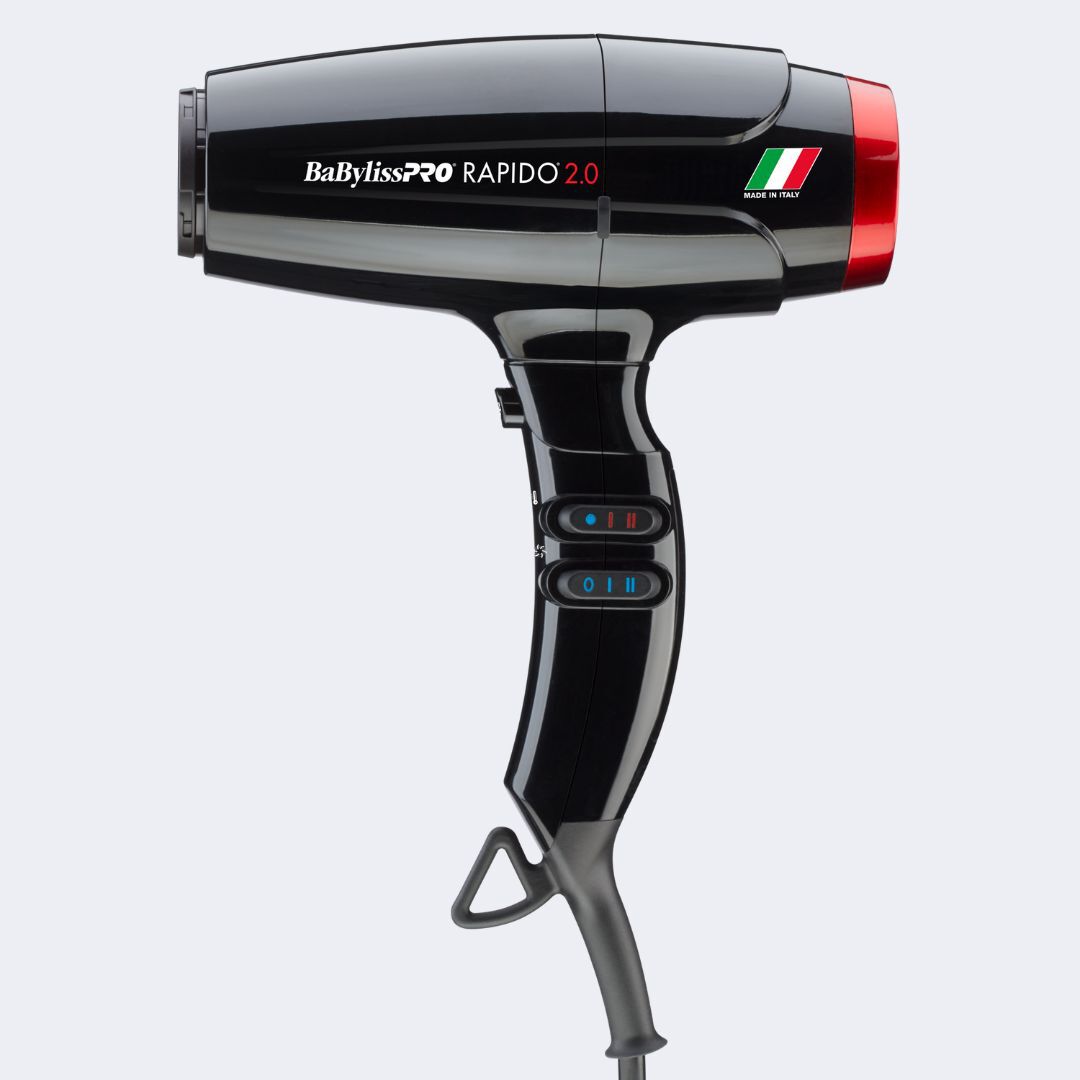 High Speed Rapido 2.0 Hair Dryer | Italian, Lightweight | BaBylissPRO