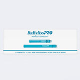 Juego de plancha alisadora ultradelgada de 1" y plancha alisadora ultrafina tamaño compacto de 1" BaBylissPRO® Nano Titanium™