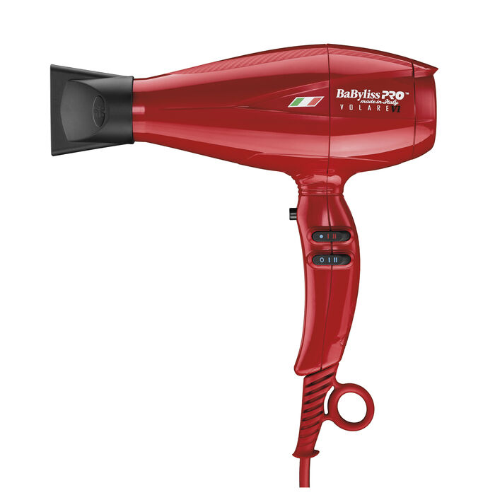 BaBylissPRO® Nano Titanium™ Volare® V1 Full-Size Dryer Ferrari-Designed Engine (RED), , hi-res image number 3