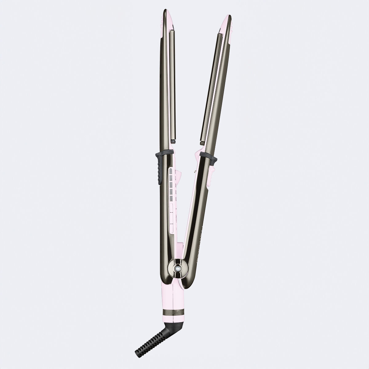 Plancha alisadora de acero inoxidable de ​​​​​​​1.25 in Prima3000 de BaBylissPRO® Nano Titanium™, edición limitada (rosa)