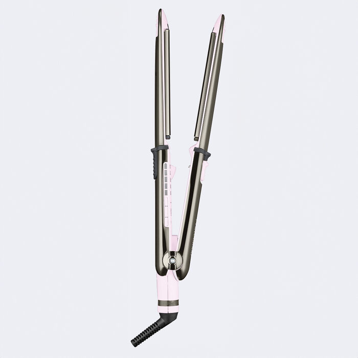 Plancha alisadora de acero inoxidable de ​​​​​​​1.25 in Prima3000 de BaBylissPRO® Nano Titanium™ de edición limitada (rosa)