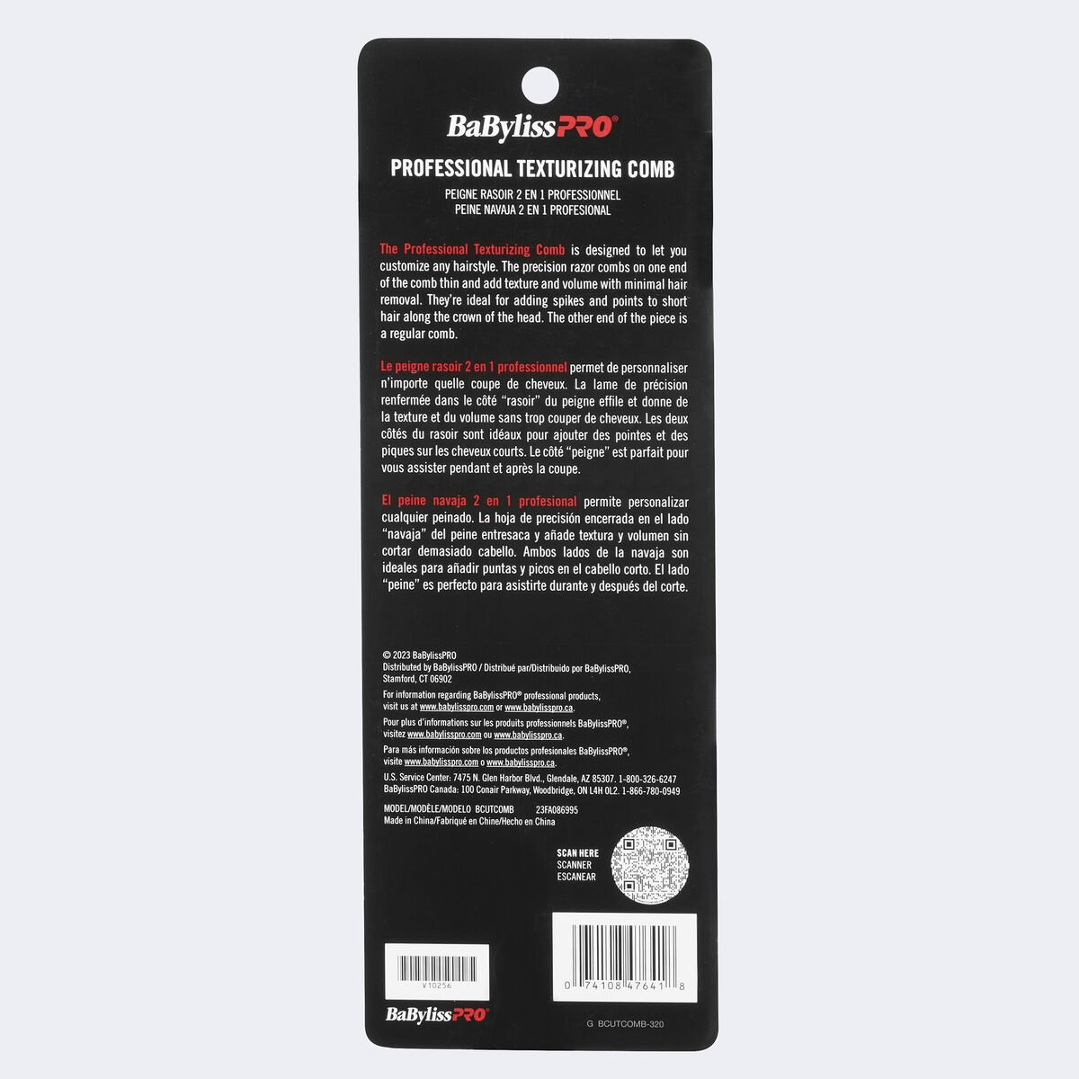 Peine navaja texturizante profesional BaBylissPRO®