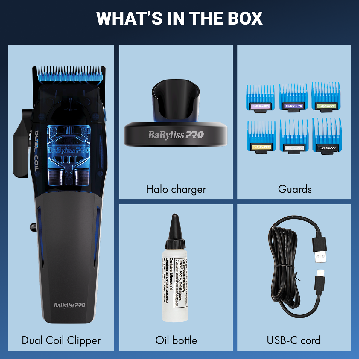 Cortadora de cabello con motor de doble bobina BaBylissPRO®, alta resolución 9