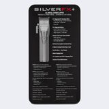 Cortadora de cabello completamente metálica de litio SilverFX+ de BaBylissPRO®