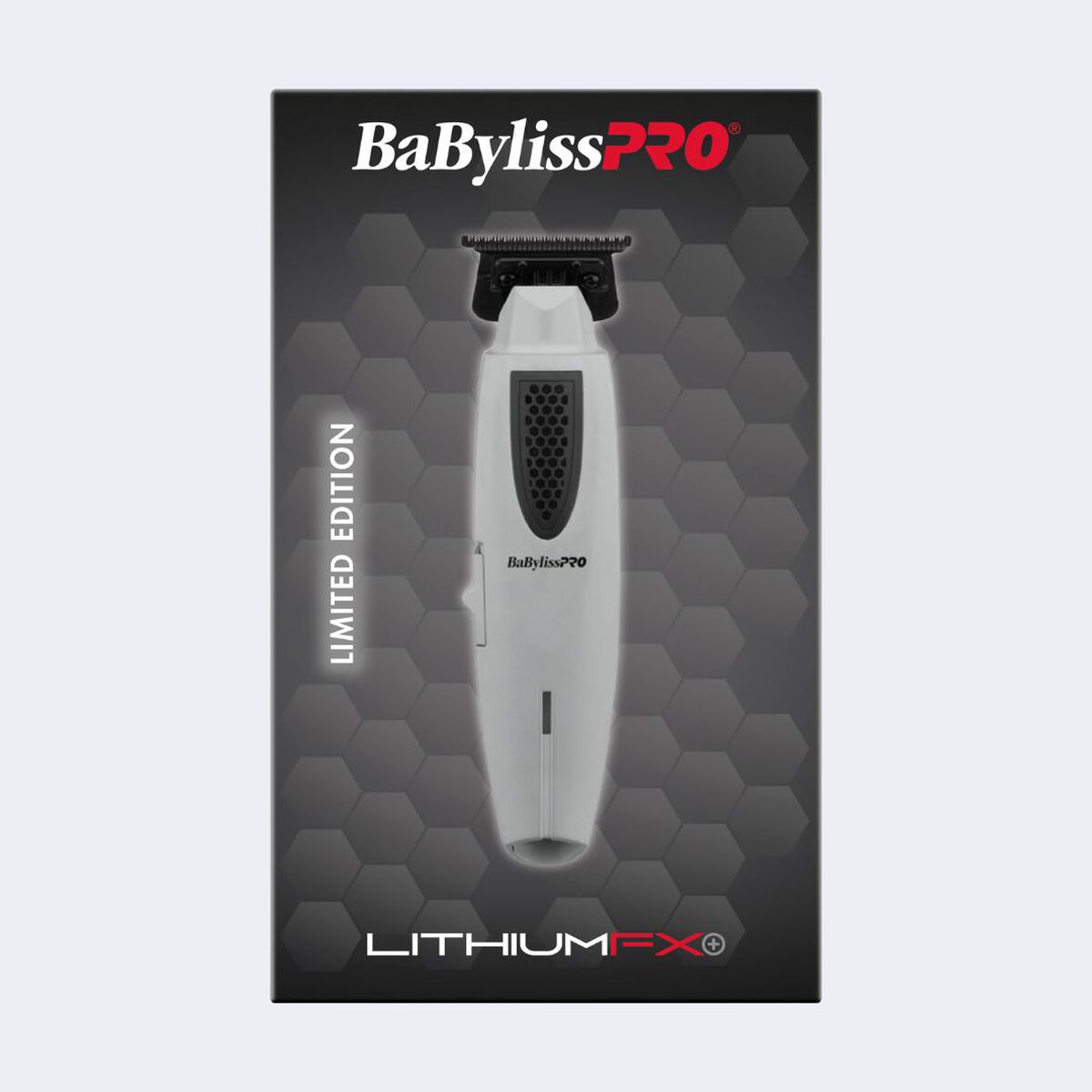 Recortadora ergonómica de litio con/sin cable BaBylissPRO® LithiumFX+, en gris (edición limitada)