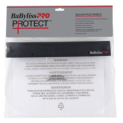 BaBylissPRO PROTECT Salon Face Shield
